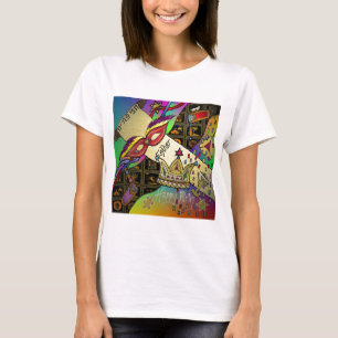 Judaika Purim Esther Celebration Art Print T-Shirt