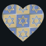 Judaika Star von David Metal Herz-Aufkleber<br><div class="desc">Sie sehen die Lee Hiller Design Collection. Bekleidung,  Geschenke & Sammlerstücke Lee Hiller Fotografie oder Digital Art Collection. Sie können ihre Naturfotografie unter http://HikeOurPlanet.com/ ansehen und ihrem Wanderblog im Hot Springs Nationalpark folgen.</div>