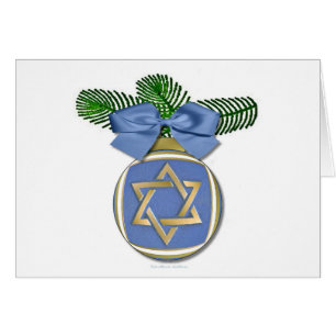 Judaïque Hanoukka Star Of David Ornament Print