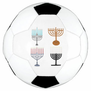 Judaismus-Religion des Hanukkah Fußball