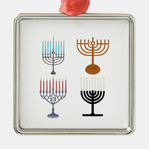 Judaismus-Religion des Hanukkah Ornament Aus Metall