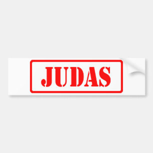 Judas Autoaufkleber