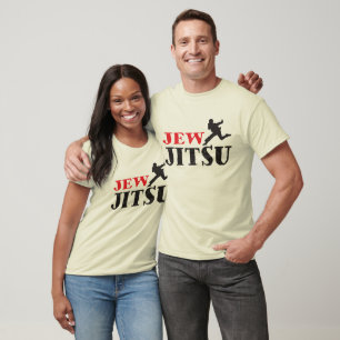 Jude Jitsu - lustiger jüdischer Spaß T-Shirt