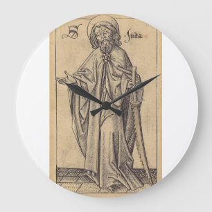 Jude Thaddaeus, der Apostel und Bruder Jesu Große Wanduhr