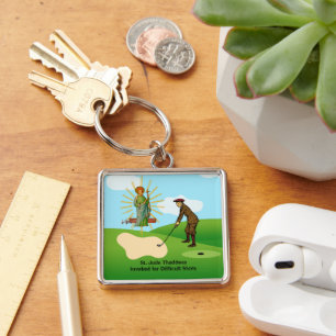 Jude Thaddeus & Panic-Ricken-Duffer Schlüsselanhänger