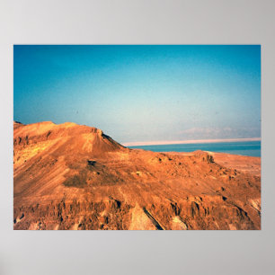 Judean Wüste und das Tote Meer Poster