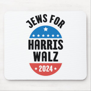 Juden für Harris Wheimer 2024 Mousepad