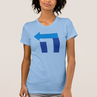 Juden für Hillary - der T - Shirt der Frauen