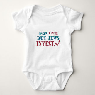Juden Invest - jüdischer Spaß der Finanzen Baby Strampler