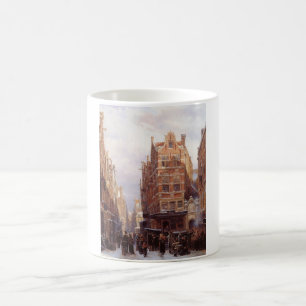Judenviertel in Amsterdam (alte Stadtansicht) Kaffeetasse