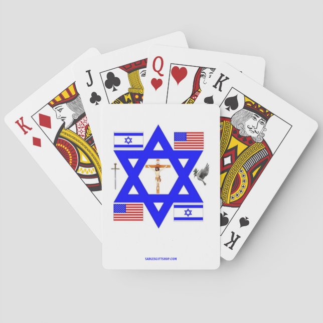 JUDEO-CHRISTLICH SPIELKARTEN (Rückseite)