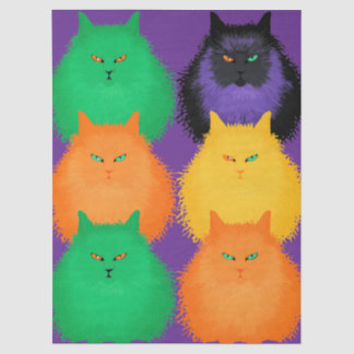 Judging Cats Seidenpapier