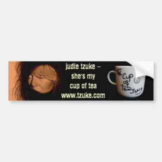 Judie Tzuke - Tasse Tee Lied - Autoaufkleber