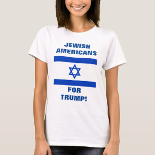 JÜDISCHE AMERIKANER FÜR TRUMP! T-Shirt