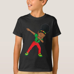 Jüdische Dabbing Schwarze Prinzessin Niedlich-brau T-Shirt