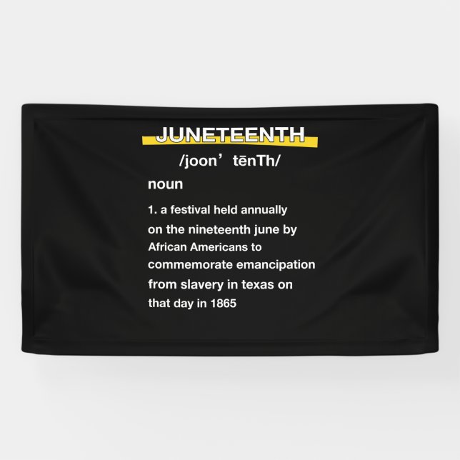 Jüdische Definition Schwarze Geschichte Banner (Horizontal)