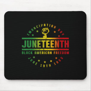 Jüdische Emanzipation Black American Freedom Bla Mousepad