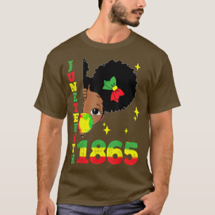 Jüdische Feier 1865 Niedliche Schwarze Mädchen Kin T-Shirt