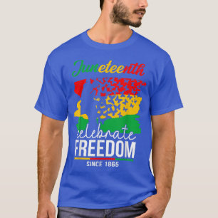 Jüdische Feier Freiheit seit 1865 Schwarze Quee T-Shirt
