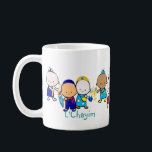 Jüdische Feiertags-Baby-Tasse Kaffeetasse<br><div class="desc">10 entzückende Kinder kleideten in der jüdischen Feiertagstracht,  einschließlich Chanukah,  Passahfest,  Rosh Hashanah,  Purim und Shabbat an. Vervollkommnen Sie für jede Anlässe</div>
