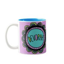 Jüdische Geschenk-Kaffee Tasse-Devorah
