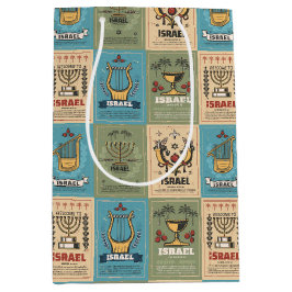 Jüdische Geschenke - Weihnachtsgeschenke - Hanukka Mittlere Geschenktüte