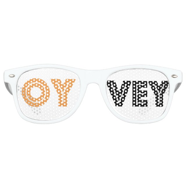 Jüdische Gläser-Purim Schtick-Kvetchers Brille Sonnenbrille (Vorderseite)