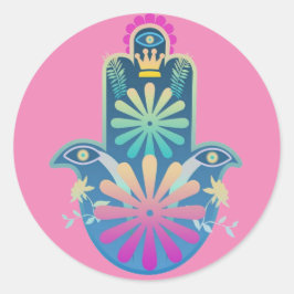 Jüdische Hamsa, Stickers
