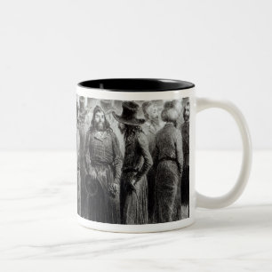 Jüdische Händler und Kaufleute Zweifarbige Tasse