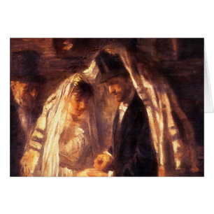 Jüdische Hochzeit - Vintage Kunst von Israel