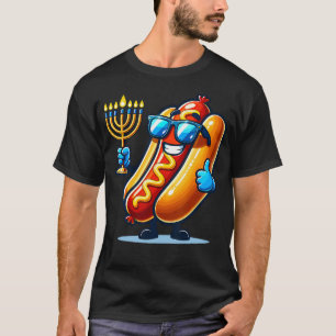 Jüdische Hotdog-Menora - Lustiges Chanukka für Jud T-Shirt