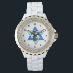 Jüdische Katzenstars Armbanduhr<br><div class="desc"></div>