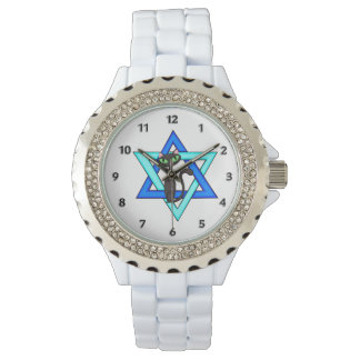Jüdische Katzenstars Armbanduhr