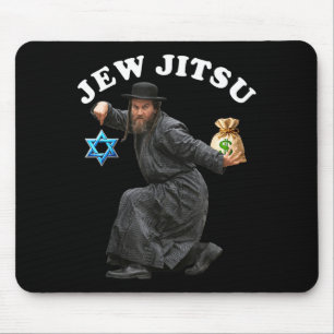 Jüdische Kostüme Hanukkah Kleidung Rabbi Horah Tan Mousepad