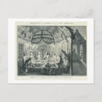 Jüdische Mahlzeit Während des Festes der Tabernacl