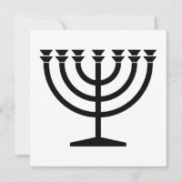 Jüdische Menora (Symbol des Judentums)