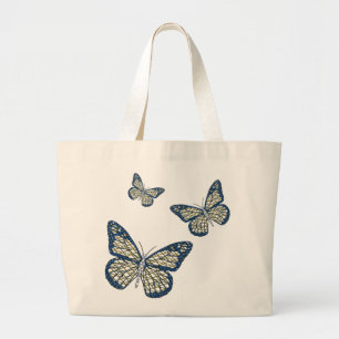 Jüdische Monarch-Tasche Jumbo Stoffbeutel