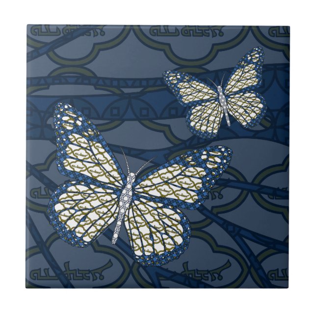 Jüdische Monarch Tile Fliese (Vorderseite)