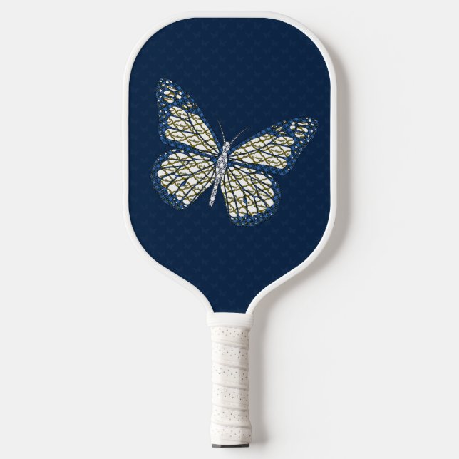 Jüdische Monarchin Pickleball Schläger (Vorderseite)
