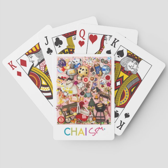 Jüdische Nahrungsmittelspielkarten Spielkarten (Rückseite)