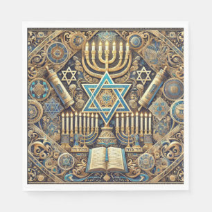 Jüdische Papierserviette