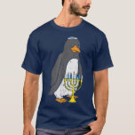 Jüdische Pinguin Menorah Animal Hanukkah Pajamas C T-Shirt<br><div class="desc">Jüdischer Penguin Menorah Animal Hanukkah Pajamas Chanukah PJs .</div>