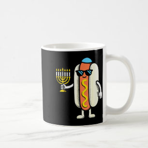 Jüdische PJs Hotdog Lustige Lebensmittel Hanukkah  Kaffeetasse