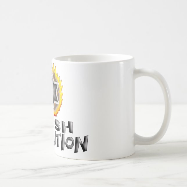 Jüdische Revolution Kaffeetasse (Rechts)
