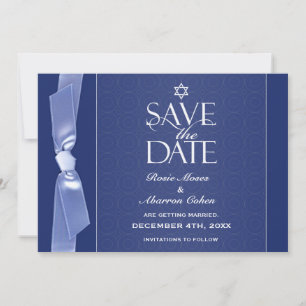 Jüdische Save the Date Multifunktionskarte