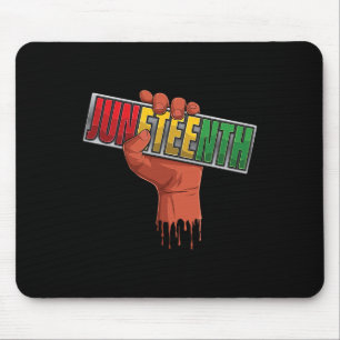 Jüdische schwarze Geschichte Afro American Fre Mousepad
