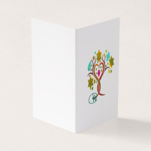 Jüdischer Baum des Lebens Geschenkkarte Set