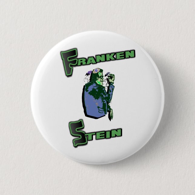 Jüdischer Franken Stein Button (Vorderseite)