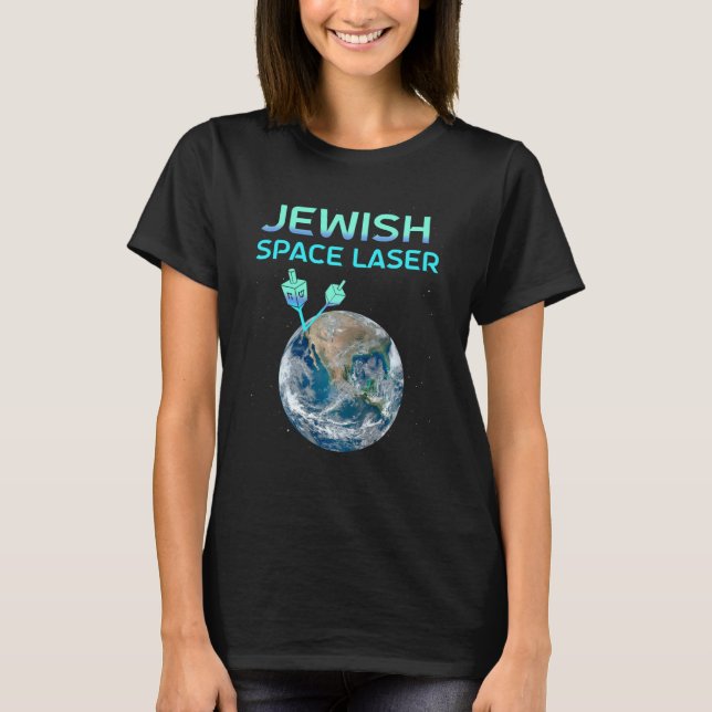 Jüdischer Laser Funny Trending Secret Jüdische SP T-Shirt (Vorderseite)