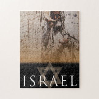 Jüdischer Puzzlespiel-Heiliger Mann Israels in